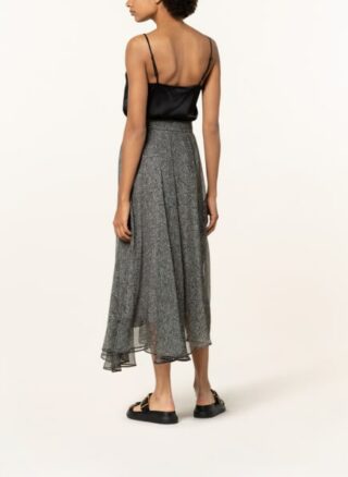 Brunello Cucinelli Seidenrock, Grau