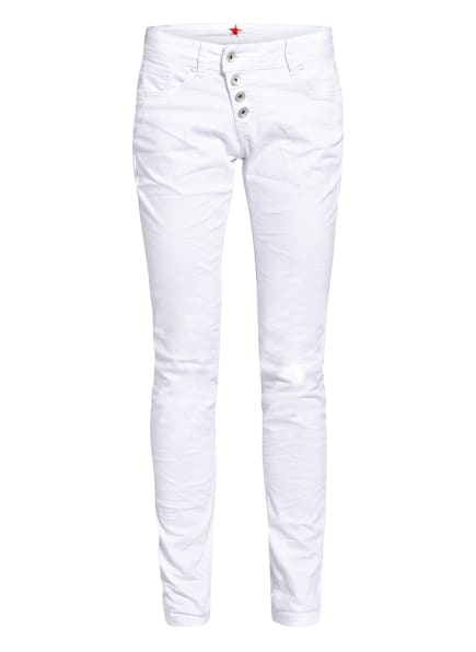 Buena Vista Slim Fit Jeans Damen, Weiß