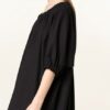 By Aylin Koenig Off-Shoulder-Kleid, Schwarz