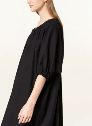 By Aylin Koenig Off-Shoulder-Kleid, Schwarz