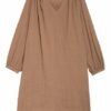 By Malene Birger Oversized-Kleid Odixia, Braun
