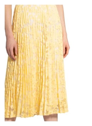 By Malene Birger Plisseerock Lavana, Gelb