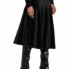 By Malene Birger Samtkleid Isabellis, Schwarz