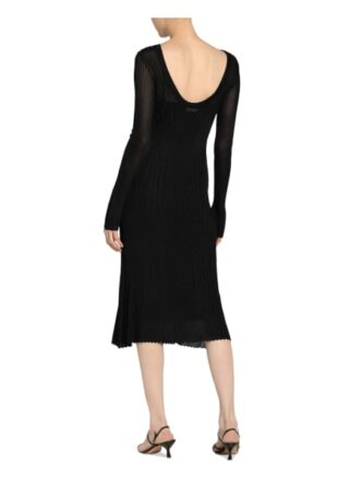 By Malene Birger Strickkleid Ophelias, Schwarz