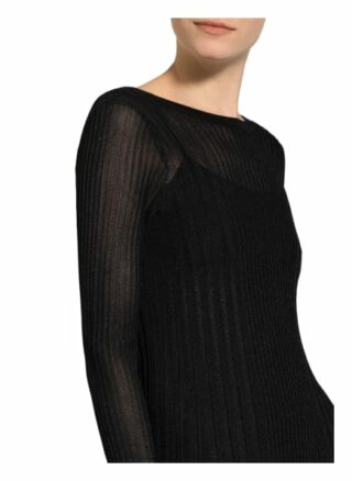 By Malene Birger Strickkleid Ophelias, Schwarz