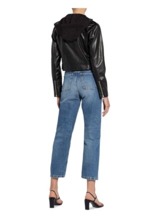 Calvin Klein Jeans Bikerjacke, Schwarz