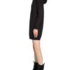 Calvin Klein Jeans Hoodie-Kleid, Schwarz