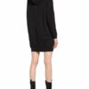 Calvin Klein Jeans Hoodie-Kleid, Schwarz