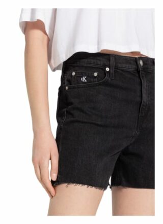 Calvin Klein Jeans Jeans-Shorts, Schwarz