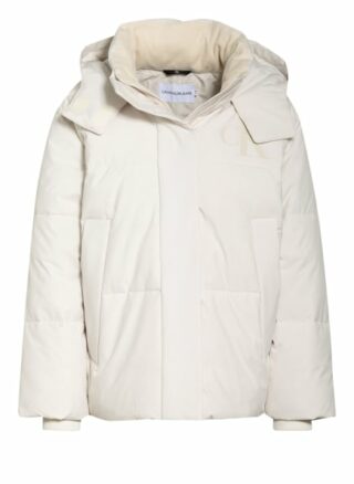 Calvin Klein Jeans Steppjacke, Weiß