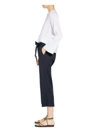 Cambio 7/8-Hose Claire mit Leinen, Blau