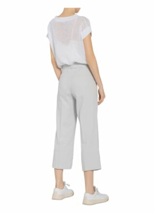Cambio 7/8-Hose Claire mit Leinen, Grau
