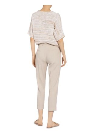 Cambio 7/8-Hose Krystal mit Leinen, Beige