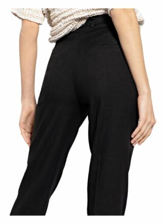 Cambio 7/8-Hose Krystal mit Leinen, Schwarz