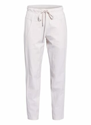 Cambio 7/8-Hose im Jogging-Stil, Beige