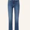 Cambio 7/8-Jeans Paris Straight Short, Blau