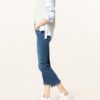 Cambio 7/8-Jeans Paris Straight Short, Blau