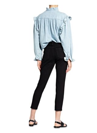 Cambio 7/8-Jeans Piper, Schwarz
