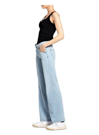 Cambio Bootcut Jeans Tess, Blau