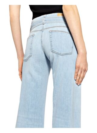 Cambio Bootcut Jeans Tess, Blau