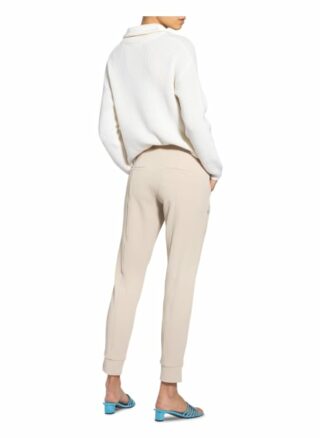Cambio Hose Jorden im Jogging-Stil, Beige