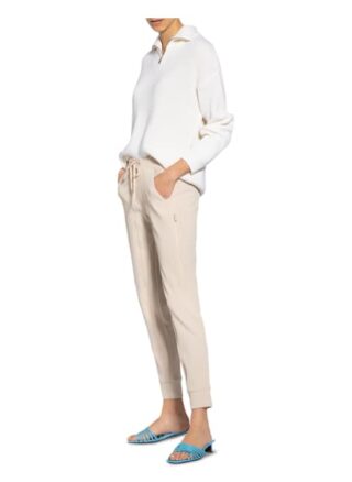Cambio Hose Jorden im Jogging-Stil, Beige