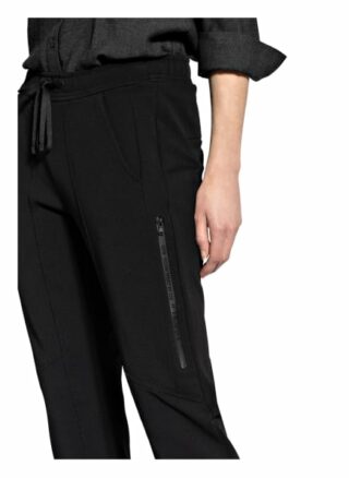 Cambio Hose Jorden im Jogging-Stil, Schwarz