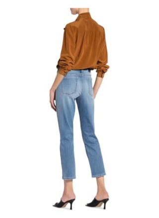 CAMBIO Tess Slim Fit Jeans Damen, Blau