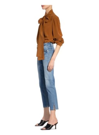 CAMBIO Tess Slim Fit Jeans Damen, Blau