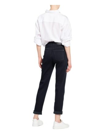 CAMBIO Pearlie Regular Fit Jeans Damen, Schwarz