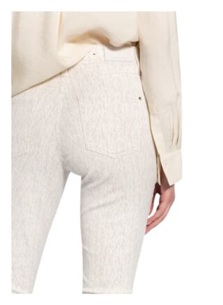 Cambio Skinny Jeans Parla, Beige