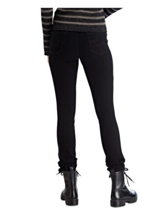 CAMBIO Parla Slim Fit Jeans Damen, Schwarz