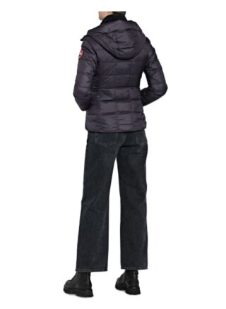 Canada Goose Lightweight-Daunenjacke Abbott, Schwarz