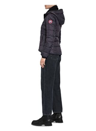 Canada Goose Lightweight-Daunenjacke Abbott, Schwarz