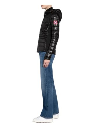 Canada Goose Lightweight-Daunenjacke Hybridge, Schwarz