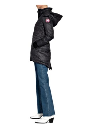 Canada Goose Lightweight-Daunenmantel Ellison, Schwarz