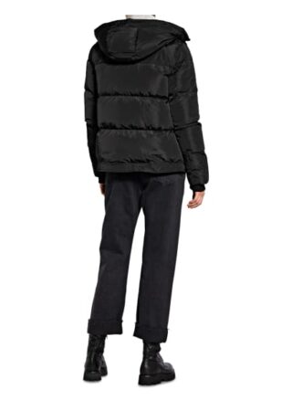 Cartoon Daunenjacke, Schwarz