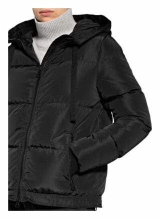 Cartoon Daunenjacke, Schwarz