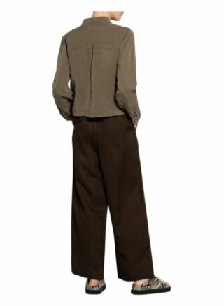 Cartoon Jacke mit Leinen, Grün