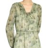 Cartoon Kleid, Weiß