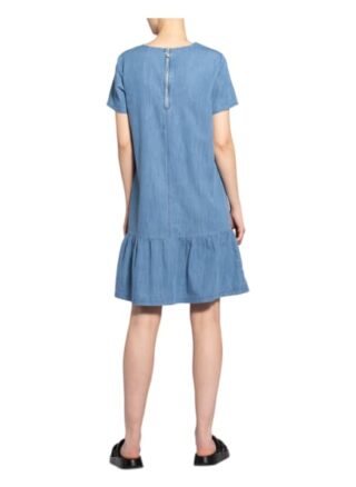 Cartoon Kleid in Jeansoptik, Beige