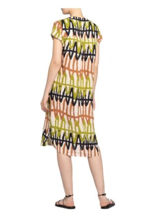 Cartoon Leinenkleid, Weiß