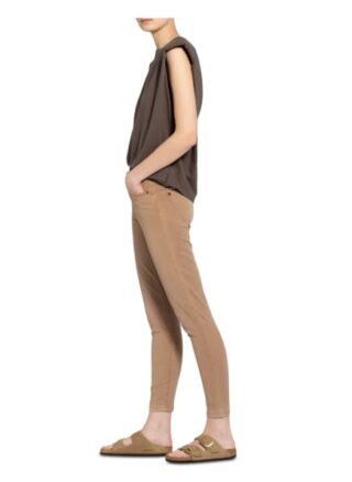 Cartoon Skinny Jeans, Beige
