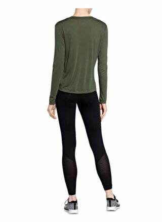 Casall 7/8-Tights Iconic mit Mesh-Einsätzen, Schwarz