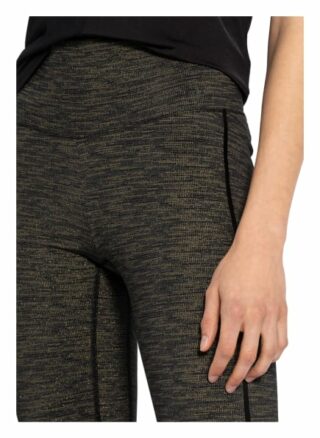 Casall Tights Sculpture mit Glitzergarn, Schwarz