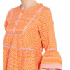 Cecilie Copenhagen Kleid Jadee mit 3/4-Arm, Orange