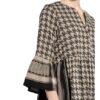 Cecilie Copenhagen Kleid Julia mit 3/4-Arm, Beige