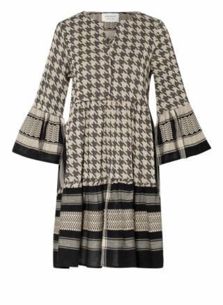 Cecilie Copenhagen Kleid Julia mit 3/4-Arm, Beige