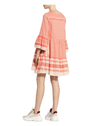 Cecilie Copenhagen Kleid Julia mit 3/4-Arm, Rot