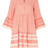 Cecilie Copenhagen Kleid Julia mit 3/4-Arm, Rot